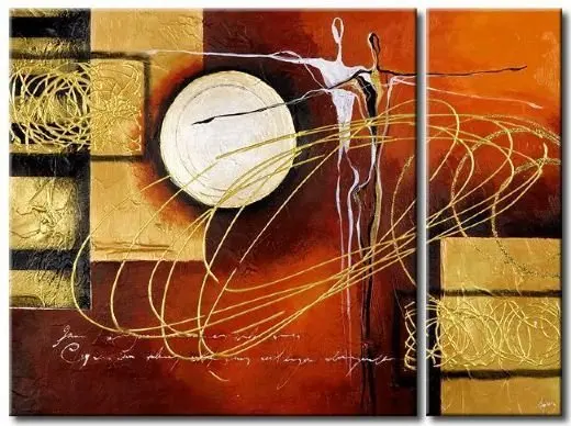 

MODERN ABSTRACT HUGE WALL ART OIL PAINTING ON CANVAS(no Framed)