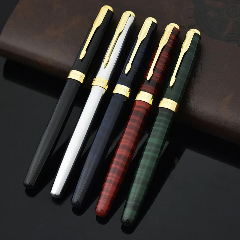 JINHAO Luxury Metal Fountain Pen Chinese Ink Pen For