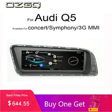 OZGQ Android System 3G MMI Car Multimedia Player Autoradio For Audi Q5 2010-2016 With MMI Control Bluetooth WIFi Map Function