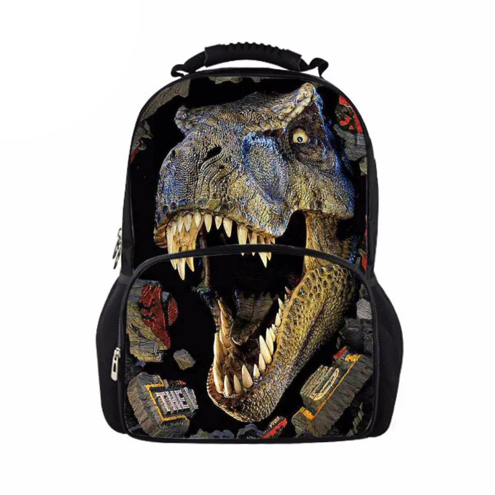 

Noisydesigns Large 3D Dinosaur School Backpacks for Children Men Print Tourism Bag Women Leopard Backbag Fashion Animal Backpack