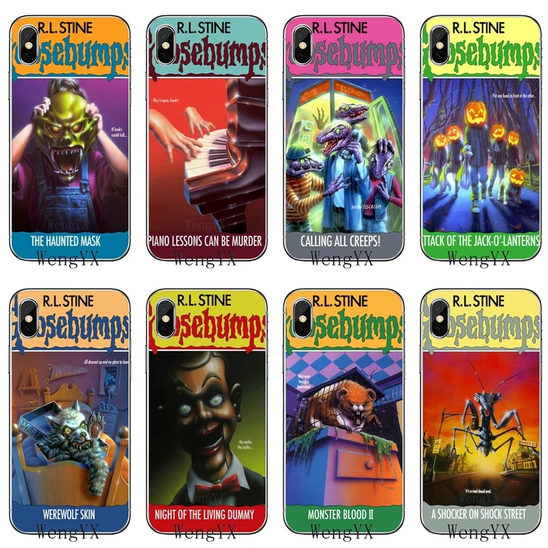 

Goosebumps Horrorland silicone TPU Soft phone cover case For Samsung Galaxy S3 S4 S5 S6 S7 edge S8 S9 Plus mini Note 3 4 5 8