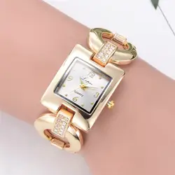 Для женщин кварцевые наручные часы Для женщин Серебряный Нержавеющая сталь сетка Группа Повседневные часы Relogio femininos викторианской Стиль 5