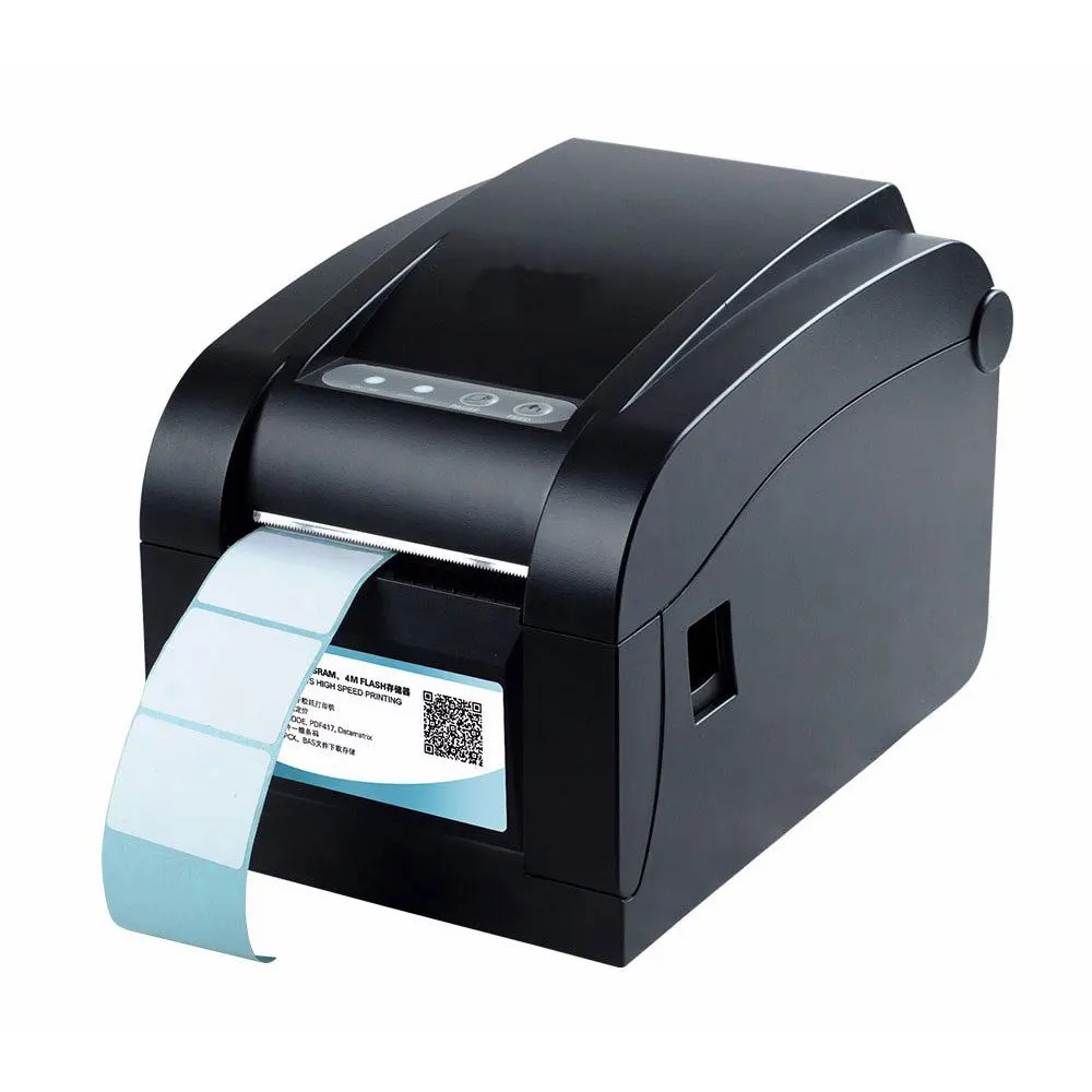 Thermal Printer Sticker Printing Machine With USB Serial Port Label Printers New 