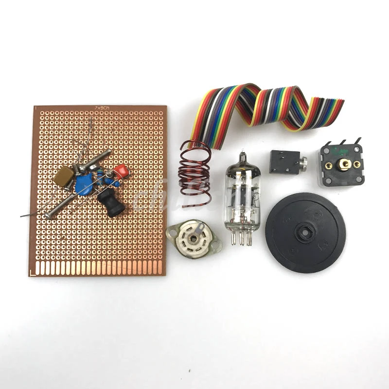 

Tube FM radio single lamp kit super-regenerative air band radio TV FM