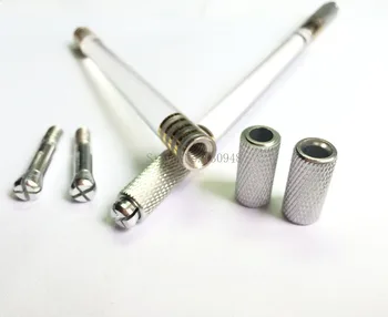 

5Pcs New Style Pro Permanent Eyebrow Makeup Handmade Manual Tattoo Pen For 3D Manual Permanent Makeup Tattoo Supplies