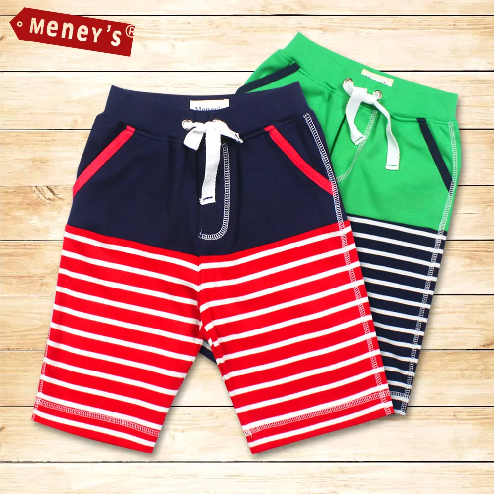 Meney's Children's Clothing Baby Boy Pants Striped Kid Baby Boy Surf