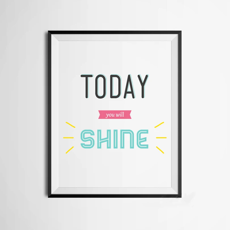 Inspiration-Quote-Canvas-Art-Print-Poster-Wall-Pictures-for-Home-Decoration-Frame-not-include-FA324