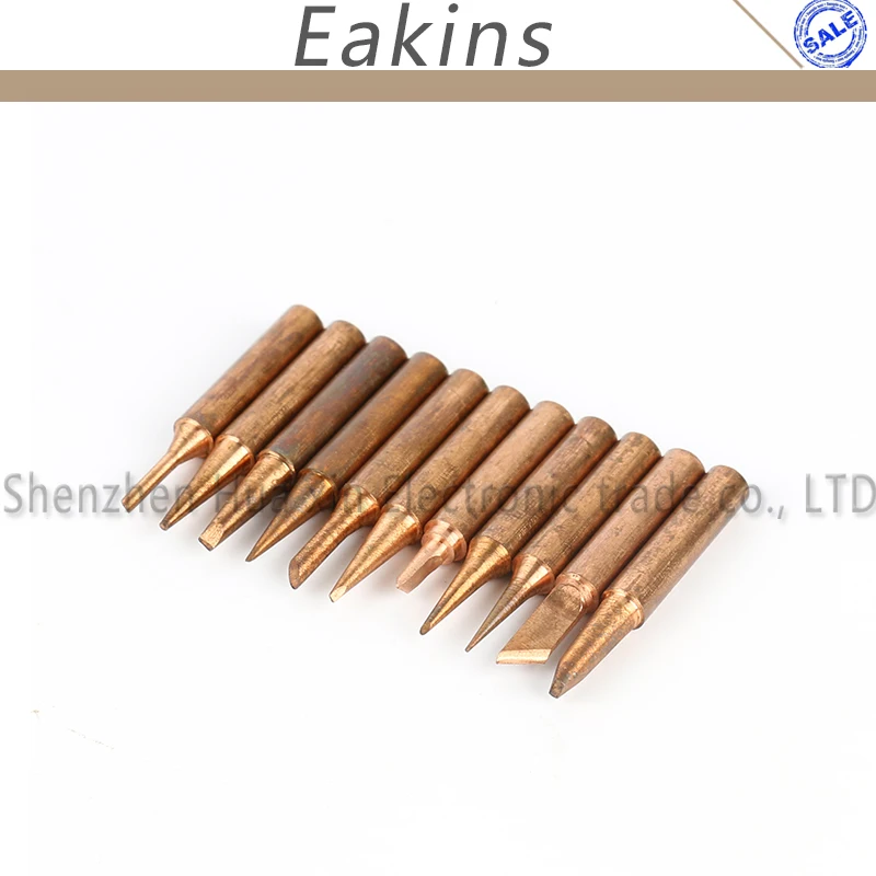 

11pcs Copper SolderJing Iron Tip 900M-T-I/B/K/SK/1C/2C/3C/1D/1.2D/2.4D/3.2D Welding Tip Solder Sting for Soldering Repair