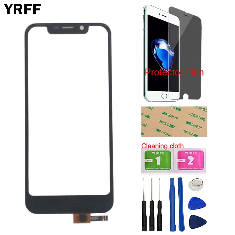 

Touch Screen Glass For Doogee X70 Touch Screen TouchScreen Phone Front Glass Digitizer Panel Sensor Mobile Tools Protector Film