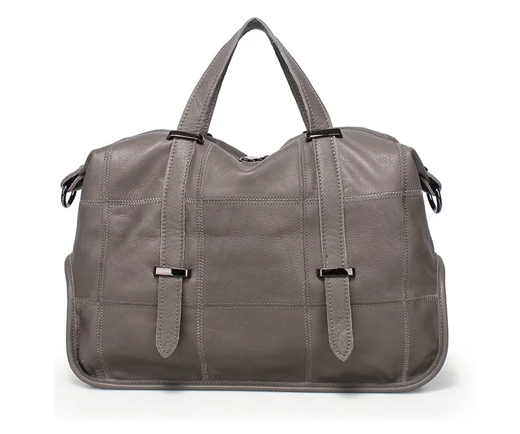 Известный бренд, сумки женские из натуральной кожи, клетчатая сумка, серая женская сумка на плечо, повседневные дорожные дизайнерские сумки высокого качества