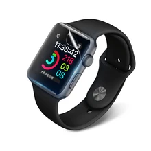 2 peças/lote 3D TPU Anti-Choque (Não De Vidro) completa Cobertura Película Protetora Para A Maçã iwatch Relógio Série 1/2/3 42 38mm mm