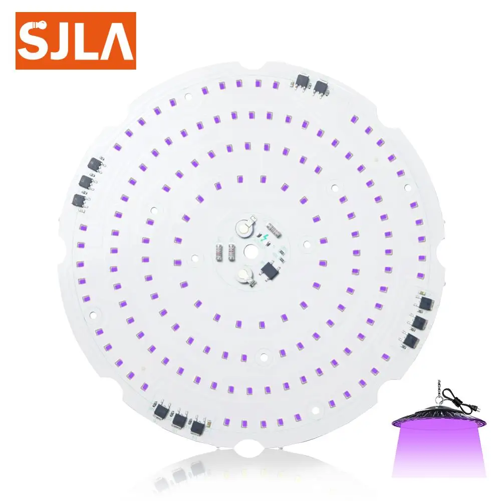 

365nm 395nm SKD DOB Sterilization UV LED Bay Black Light Ceiling Bulb Party Aquarium Paint Curing Ink Halloween Ultraviolet Lamp