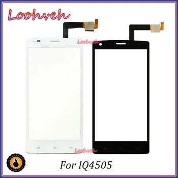 

10Pcs/lot High Quality 4.5'' Mobile Phone Touch Glass Touch Screen Digitizer Panel Front Glass For Fly IQ4505 Lens Sensor