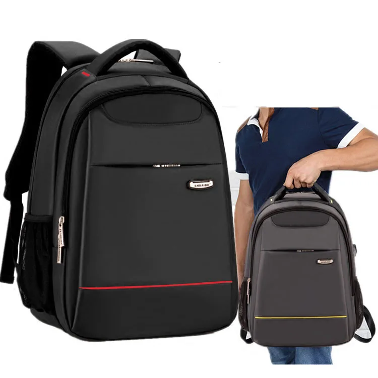 high quality boys school bags college backpack waterproof 15 inch