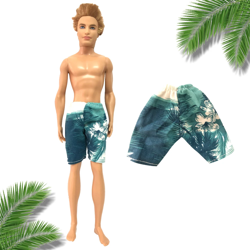 NK кукла принц Пляжные штаны Кукла одежда Летние Шорты повседневные пляжные шорты с принтом купальник для Кен Кукла аксессуары JJ 5x