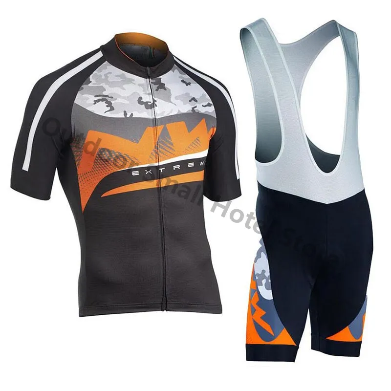 NW 2019 Summer Cycling Jersey Set Short sleeve Men bicycle Triathlon Clothes MTB Bike Cycling Clothing Ropa Ciclismo Uniform