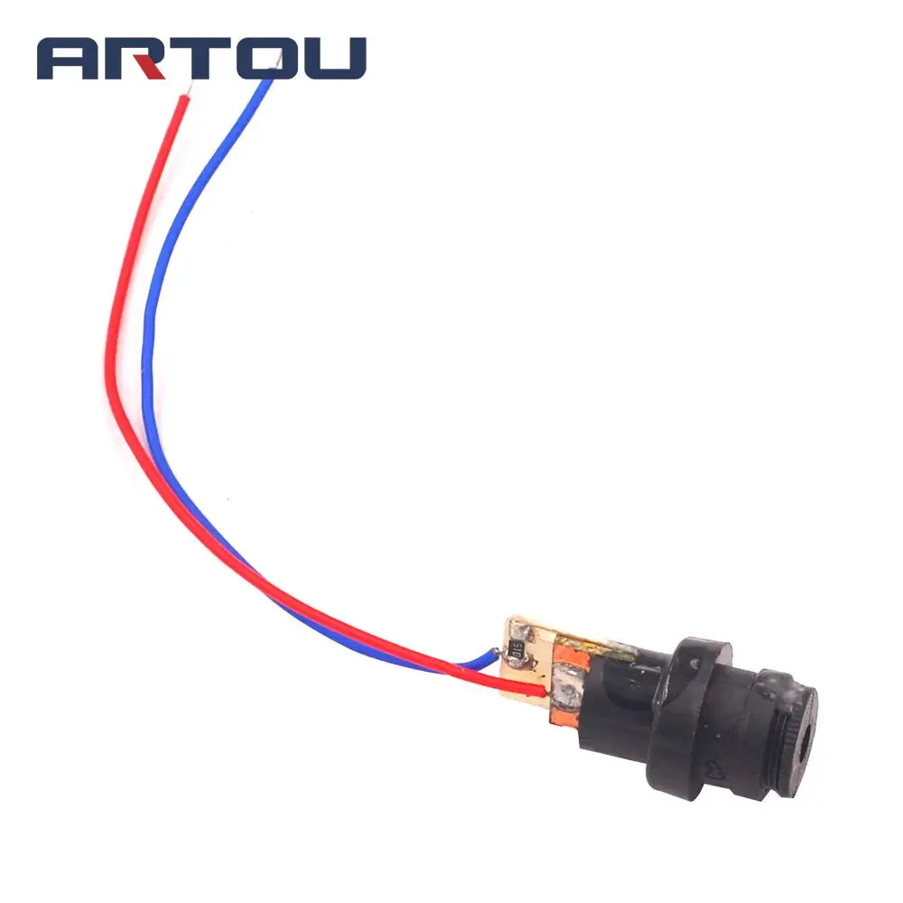 5 шт. DC 4,5 в лазерная головка Dot диод красный пластик