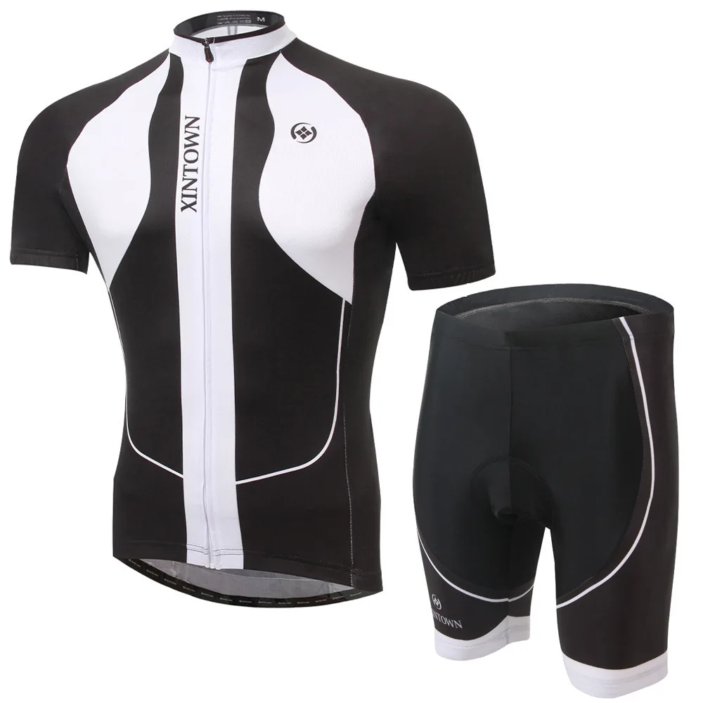 

Cycling Jersey Set Man Summer Short Sleeve Breathable Ropa Ciclismo Mountain Bike Shirts Bicycle Bib Shorts 3D Gel Pad