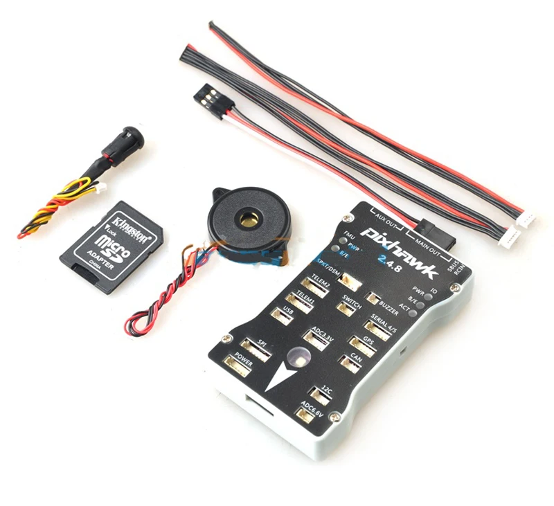 Pixhawk PX4 2.4.8 New Version 32bit Flight Controller Set FC w/Buzzer Safe Switch For FPV RC Drone Multirotor Fixed Wing Pixhawk PX4 2.4.8 New Version 32bit Flight Controller Set FC w/Buzzer Safe Switch For FPV RC Drone Multirotor Fixed Wing