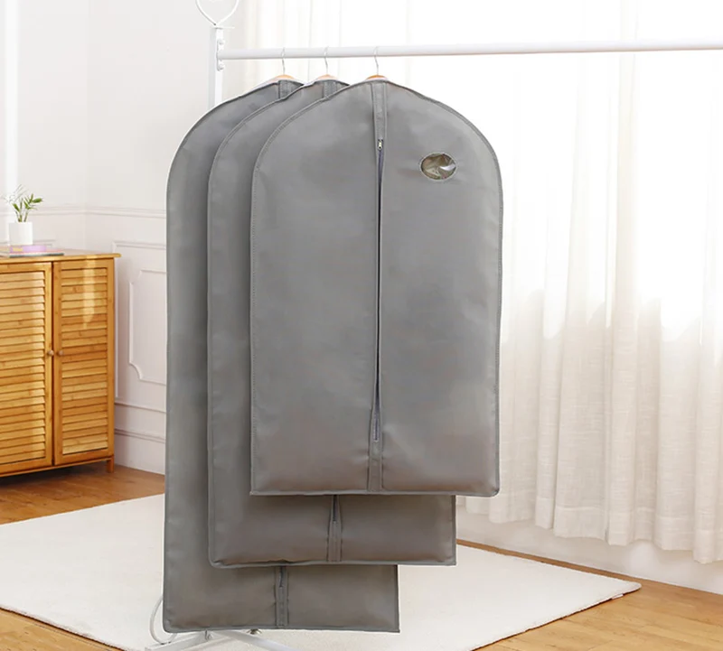 Нетканые ткани одежда Пылезащитная крышка большие сумки для одежды висячие Пылезащитная крышка одежда сумка переносное платье сумка