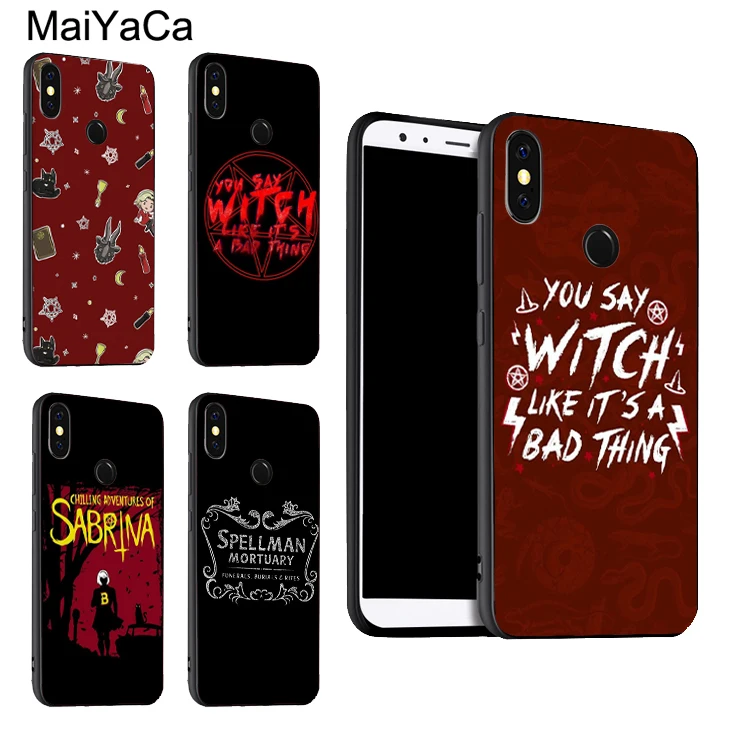 

MaiYaCa Chilling Adventures of Sabrina Quote Case for Xiaomi Redmi S2 4X K20 6Pro Note 7 4X 5A 5 Pro Mi 9 8 6 6X Mix2S Max 2 3
