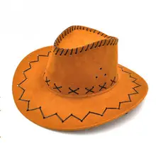 Halloween Western Cowgirl Cowboy Hat For Kid Boys Gilrs Party Costumes LS