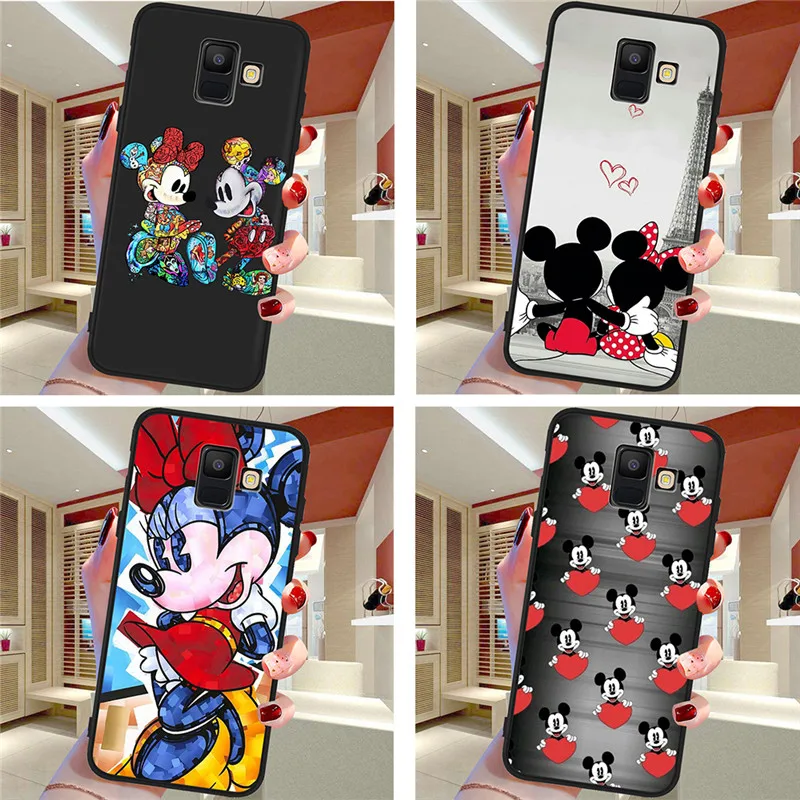 

couple For Samsung Galaxy A9 A8 A7 A6 A5 A3 J3 J4 J5 J6 J8 Plus 2017 2018 M30 A40S A10 A20E phone Case Cover Coque Etui silicone