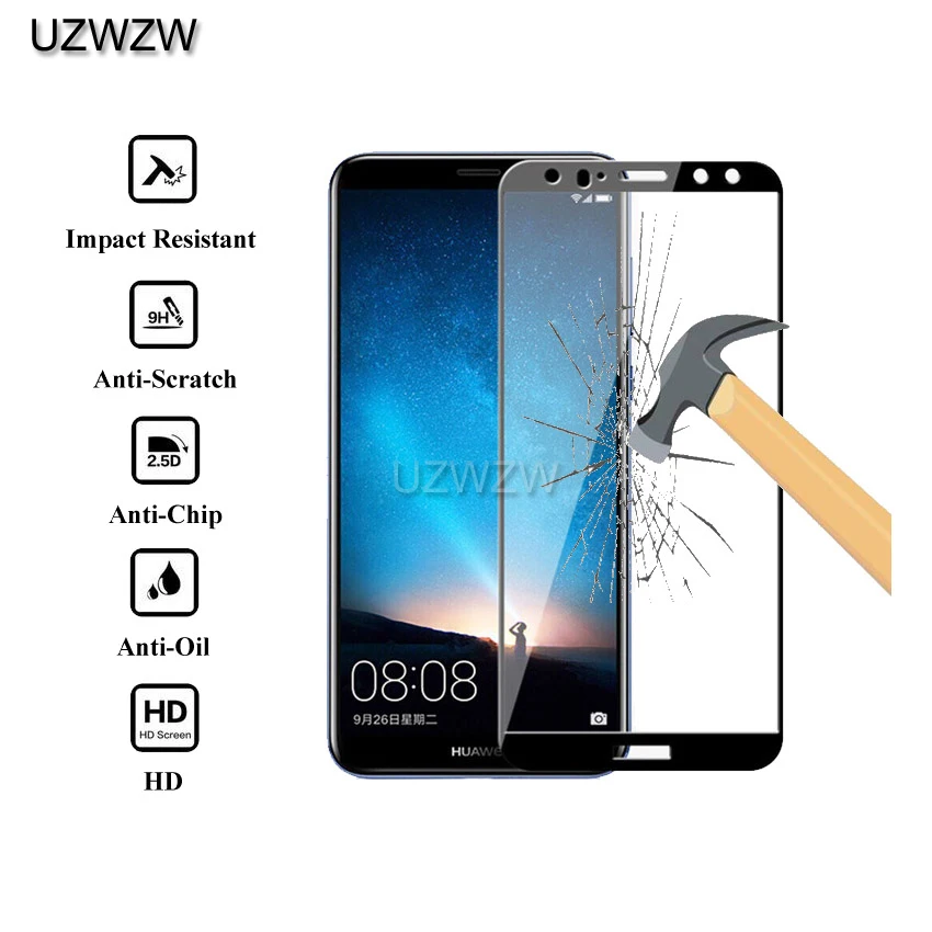 

For Huawei Mate 10 lite Glass Full Cover Tempered Glass For Huawei Mate 10 lite / Nova 2i Screen Protector Protective Glass