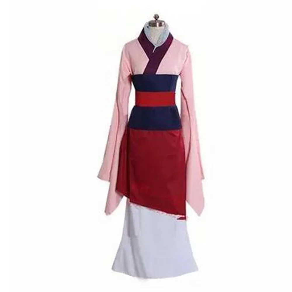 

2017 Custom-made Adult Women's Hua Mulan Princess Dress Costume Fantays Carnival Halloween Movie Cosplay Costume