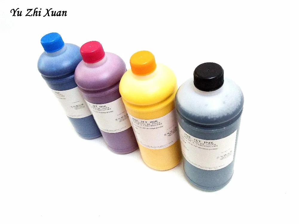 Yu Zhi Xuan! 1000 мл высокого качества пигментные чернила для hp 920 932 933 940 950 951 970 971 принтер чернила для пигментной печати 4 вида цветов