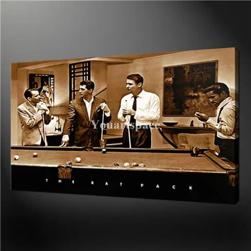 Us 3999 Wall Art Painting Pictures Print On Canvas Rat Pack Pool Game Sepia Retro Pop Art The Picture For Home Modern Decoration Oil In Painting Us 3999 Wall Art Painting Pictures Print On Canvas Rat Pack Pool Game Sepia Retro Pop Art The Picture For Home Modern Decoration Oil In Painting
