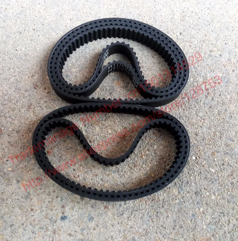 Correia de borracha de circuito fechado, alta
