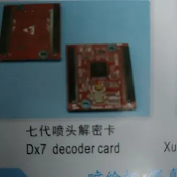 

DX7 decoder card use for DX7 first locked printhead
