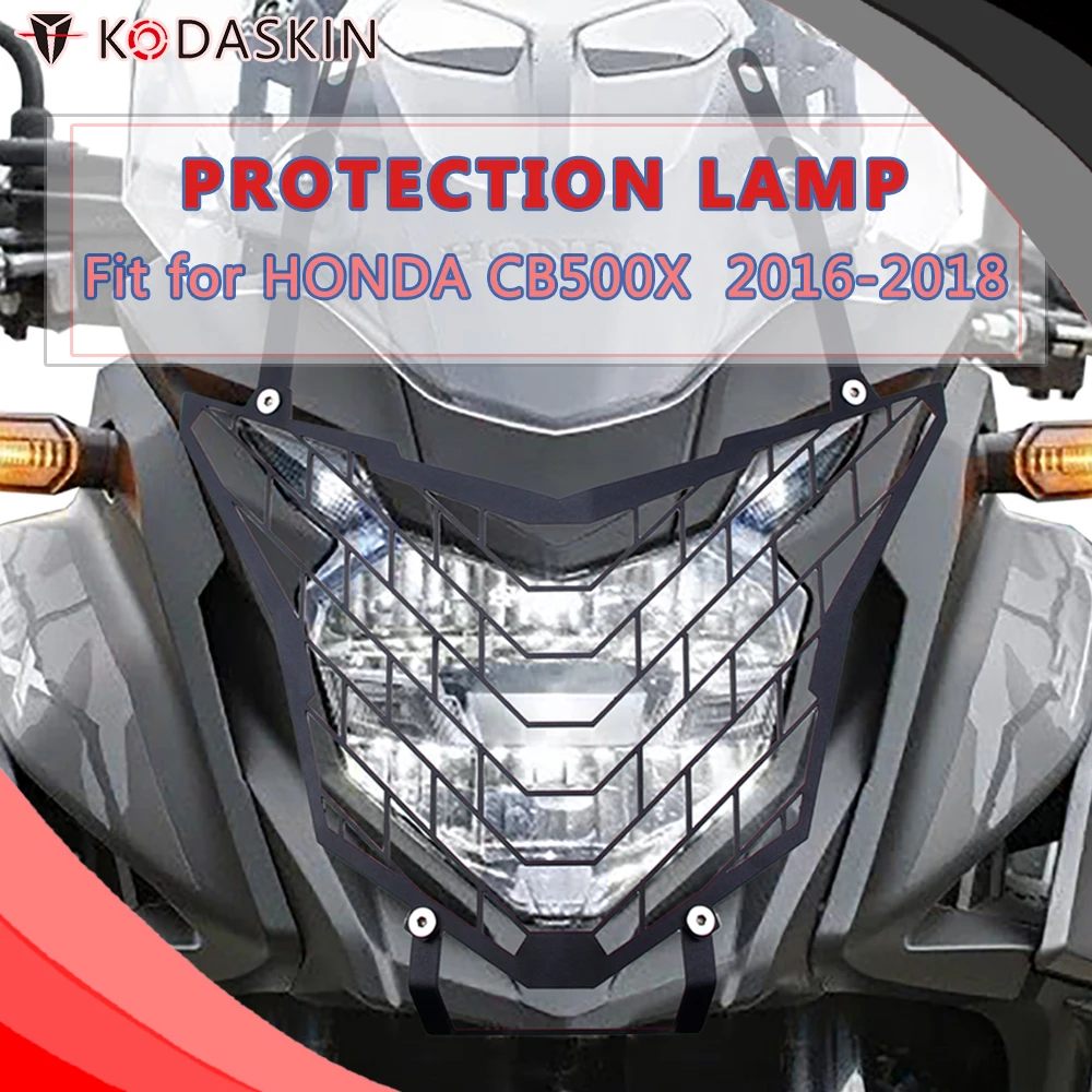 

KODASKIN Headlight Protection Cover Grille Guard for Honda CB500X 2016 2017 2018