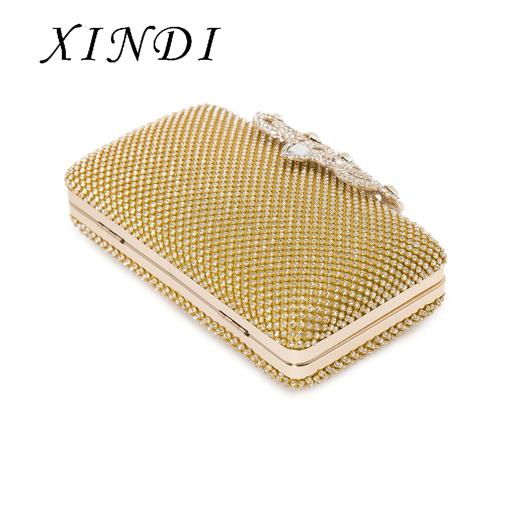 

Clutch evening bags rhinestones purse shoulder bag for wedding Diamonds Lady Purse Mini Evening Bags decoration luxury Crystal