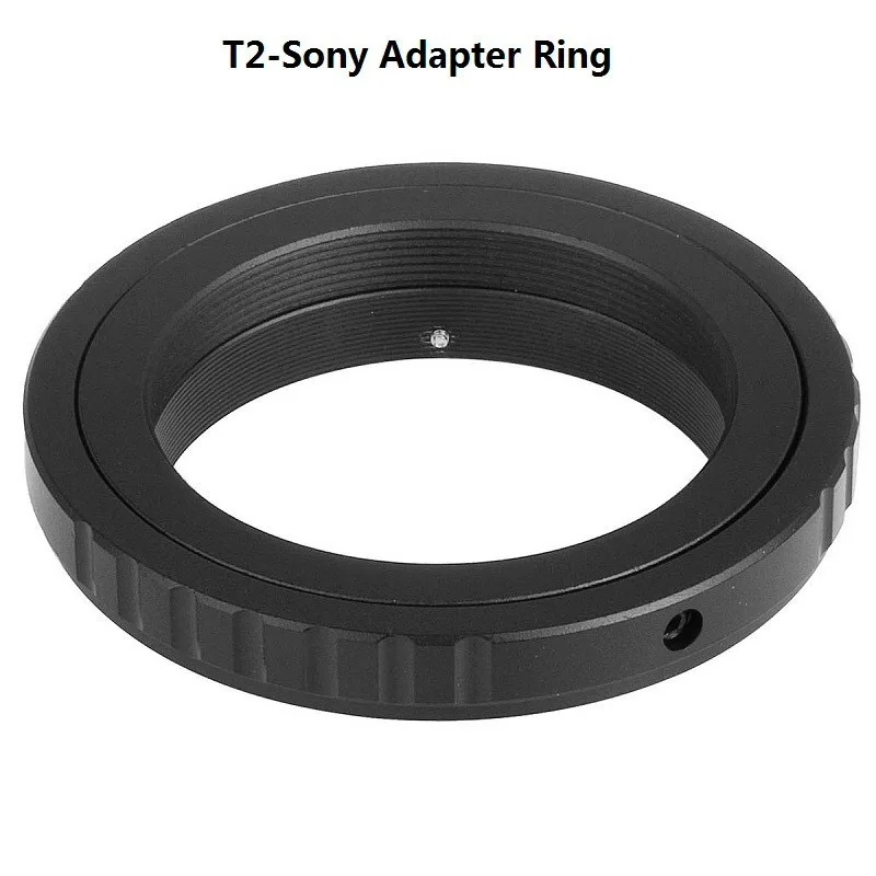 

Aluminum T2-AF T Mount Lens DSLR Adapter Ring For Sony A560 SLT A33 A55 A35 A65V A77V A57 A37 A99 DSLR Cameras