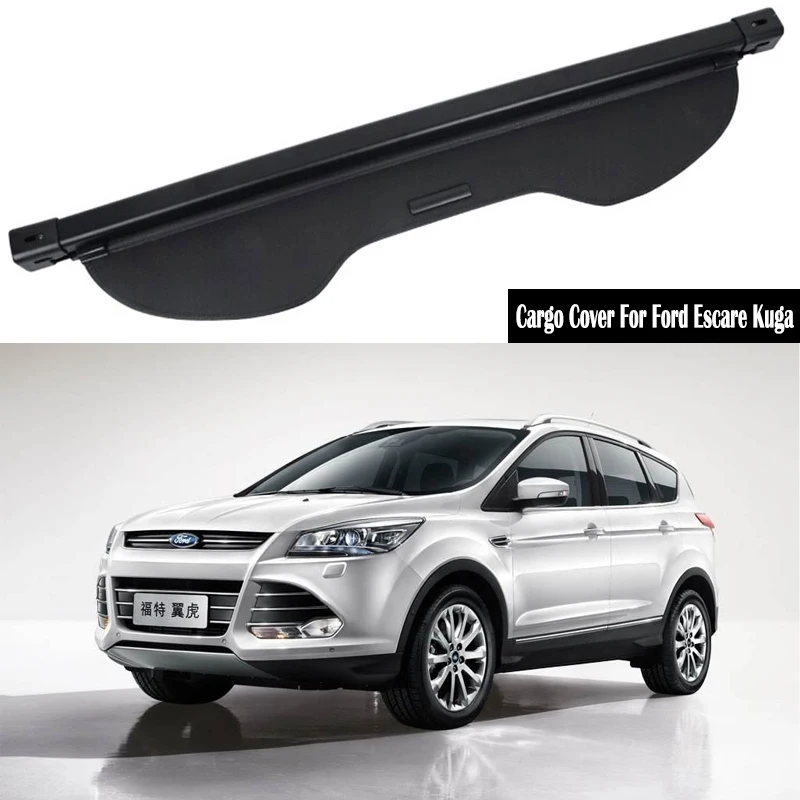 

Rear Cargo Cover For Ford Escare Kuga 2013 2014 2015 2016 2017 2018 2019 privacy Trunk Screen Security Shield shade Accessories