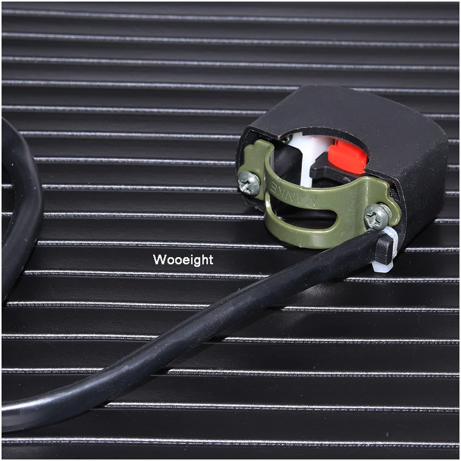 Wooeight 2 Wires Motorcycle Switch Handlebar Head Fog Light Switch ON-OFF Button 12VDC For Motorbike Scooter ATV Dirt Bike KTM (7)