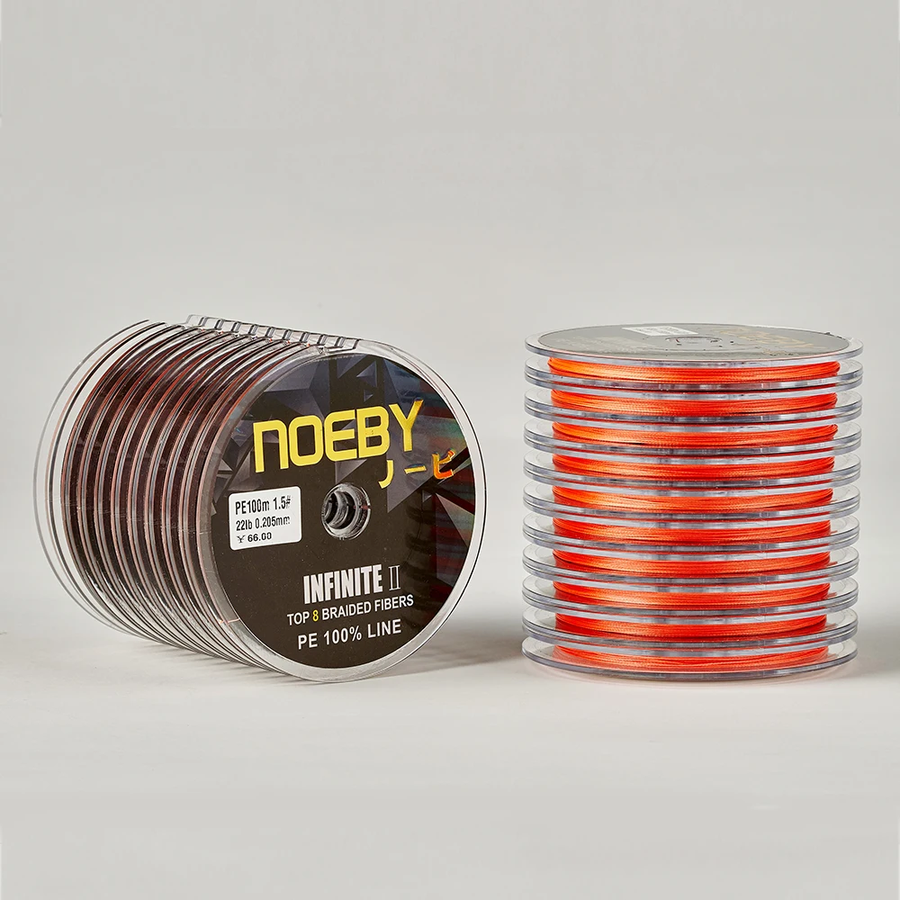 Леска рыболовная NOEBY из ПЭ 8 нитей 100 1000 мм|pe line|linha pescafishing line |