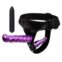 Double Penis Dildo Double Ended Strapon Ultra Elastic Harness Belt Strap On Dildo Adult Sex Toys for Woman Couples Sex Products