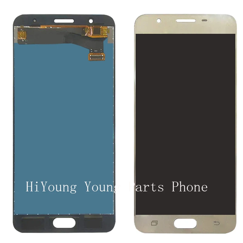 2Pcs/Lot Black White Gold LCD For Galaxy J7 Prime G610F G610K G610L