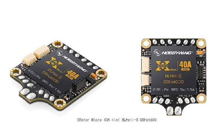 Hobbywing 4 IN 1 ESC XRotor Micro 40A Speed Controller with BEC BLHeli S DShot600 ESC