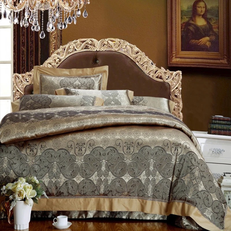Online kaufen groÃhandel jacquard bettwäsche aus china ...