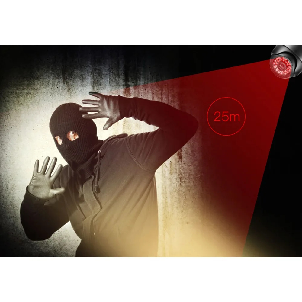 Gadinan Full HD 1080 P Audio Suono 25fps in Tempo Reale 2.0MP di Sicurezza di Visione Notturna Dell