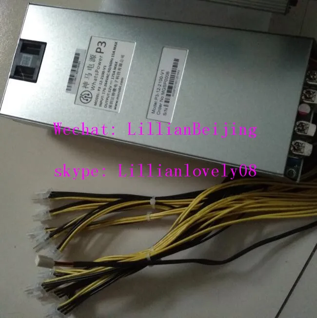 Б/у блок питания whatsminer P3 2100 Вт для майнинга M3 M2 M1 whatspower P3|Блоки компьютеров| |