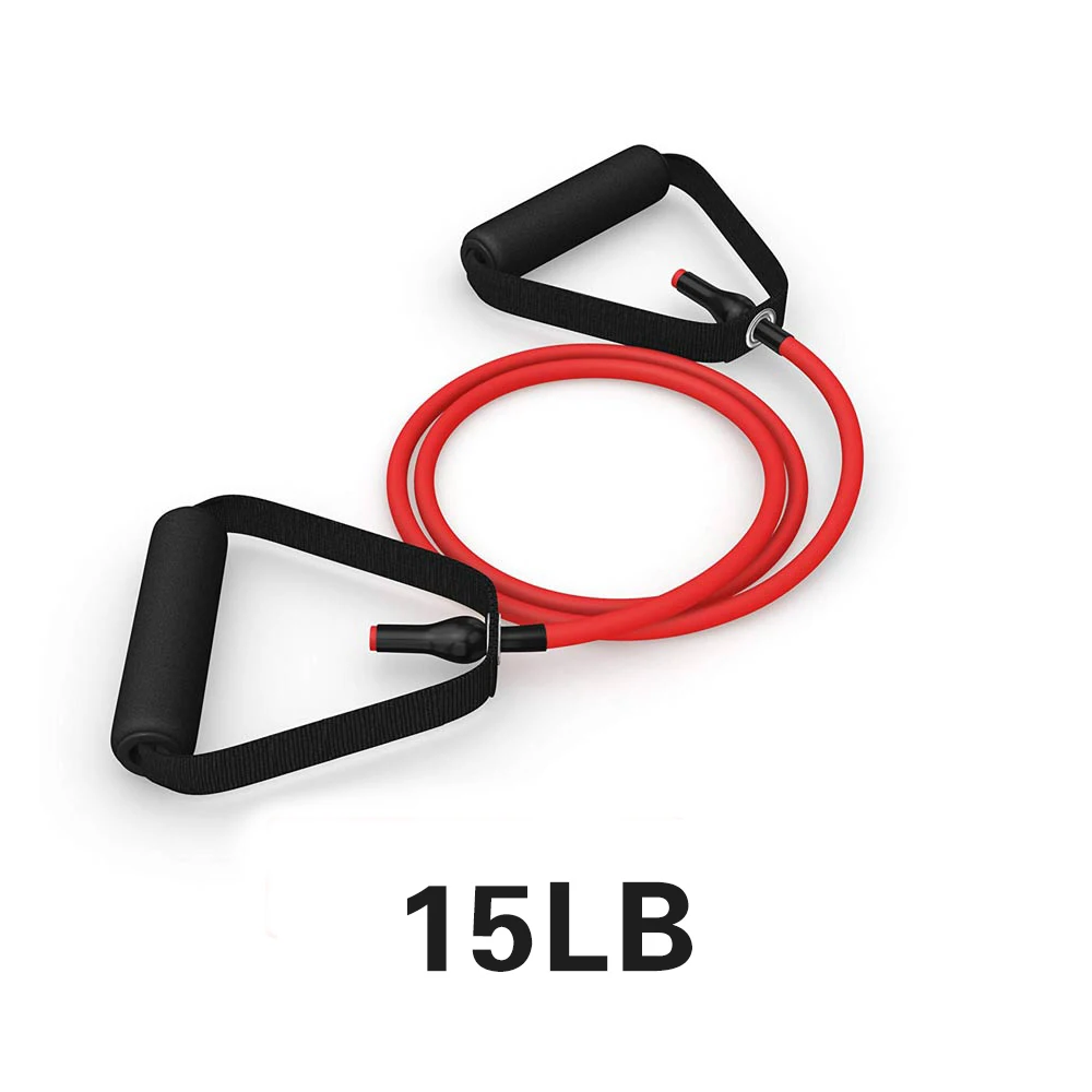 Red 120 см, тянущаяся веревка для йоги, эластичные резинки для фитнеса, веревка, резинки для тренажеров, экспандер для упражнений, пробки для тренировок - Цвет: Red