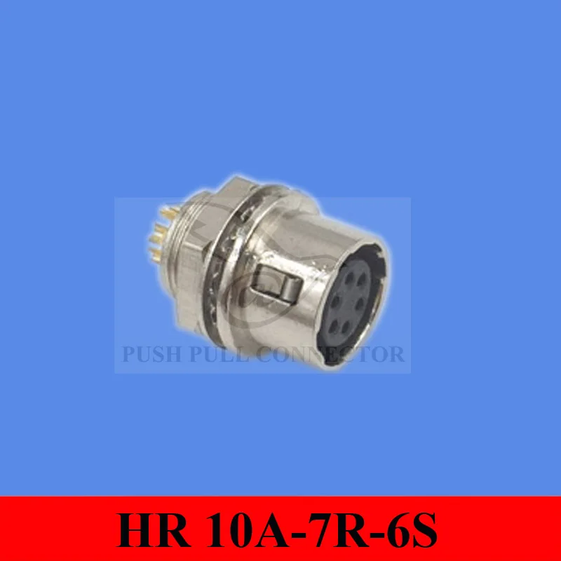 

Hirose connector 6 pin socket HR10A-7R-6S, Female connector 6 pin, led 6 pin connector Camera Socket