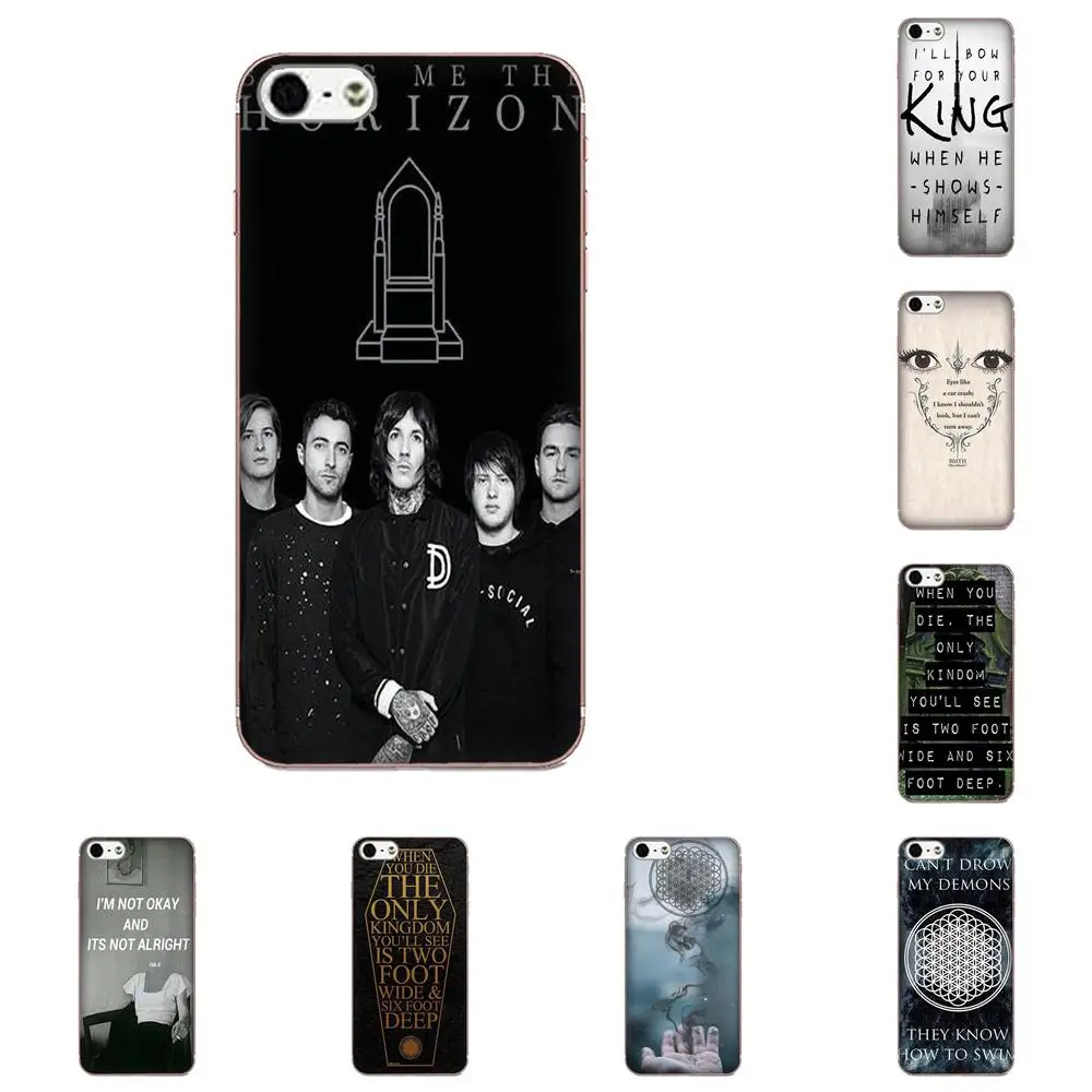 Bring Me The Horizon гроб мягкий в продаже роскошный для Galaxy J1 J2 J3 J330 J4 J5 J6 J7 J730 J8 2015 2016 2017 2018