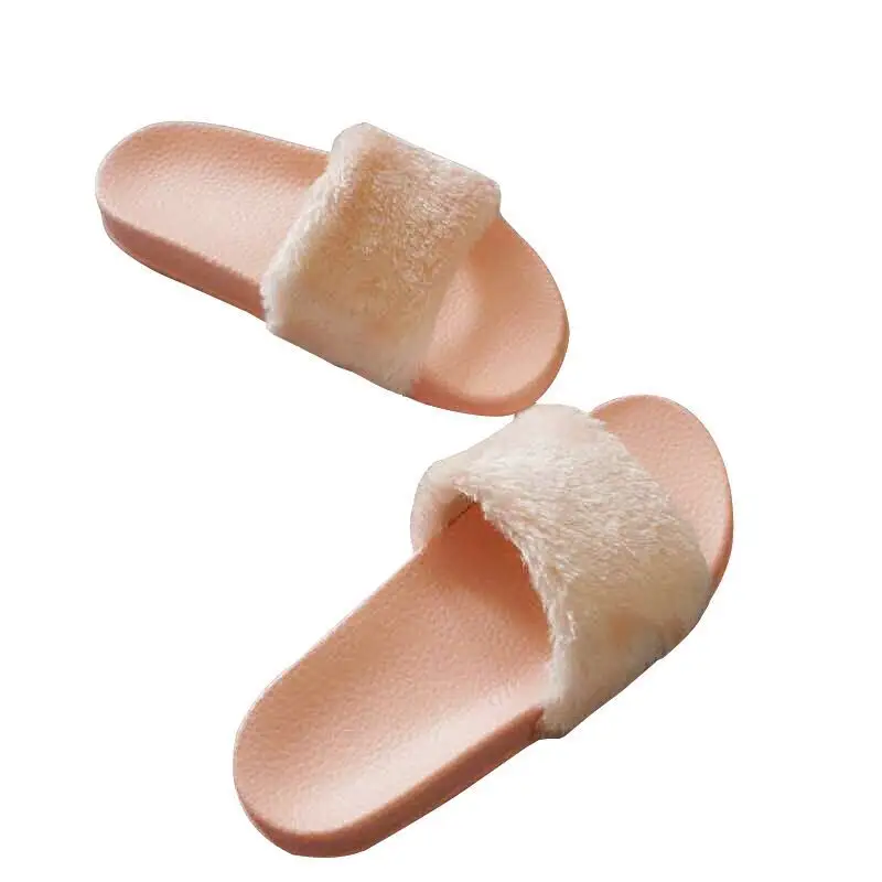 fluffy slippers fluffy slippers 2016 new word maomao tidal flat thick fluffy slippers fluffy slippers 2016 new word maomao tidal flat thick
