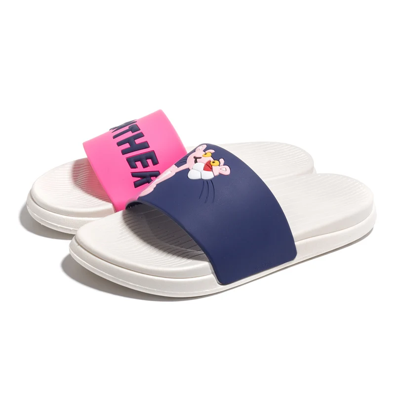 melhor Novos chinelos mulheres chaussures femme sapatos casa de Inverno indoor chinelos em casa Desenhos Animados Chinelos Chinelos de praia chinelos chinelos de banho desliza
